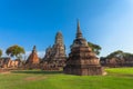 Ubosot Ordination Hall at Wat Khudeedao the ruin of a Buddhist temple in the Ayutthaya