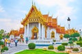 The Ubosot of Wat Benchamabophit Dusitvanaram Marble Temple, Bangkok, Thailand