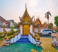 The Ubosot of Wat Pan Ping, Chiang Mai, Thailand