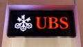 UBS Bank ensign Royalty Free Stock Photo
