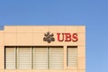 UBS bank offices in Geneva, Switzerland Royalty Free Stock Photo