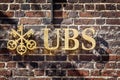 UBS bank Royalty Free Stock Photo