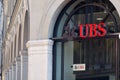 UBS Branch in Switzerland Royalty Free Stock Photo