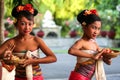 2010.08.06, Ubud, Bali. Ethnic people of Indonesia. Beautiful girls of Bali.