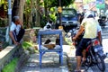 2009.10.10, Ubud, Bali. Ethnic people of Indonesia. Travel around Bali. Royalty Free Stock Photo