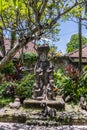 Quan Yin statue at Dirty Duck Restaurant downtown, Ubud, Bali Indonesia