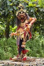 Ogoh-ogoh statue built for the Ngrupuk parade, which takes place on the even of Nyepi day in Bali island, Indonesia