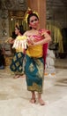 UBUD, BALI, INDONESIA - MAY 11, 2017: Balinese dancers perform the Ramayana