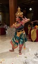 UBUD, BALI, INDONESIA - MAY 11, 2017: Balinese dancers perform the Ramayana