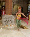 UBUD, BALI, INDONESIA - MAY 11, 2017: Balinese dancers perform the Ramayana