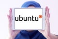 Ubuntu operating system logo Royalty Free Stock Photo