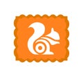 UC Browser logo. UC Browser is a web browser developed by UCWeb. UC Browser app . Kharkiv, Ukraine - June , 2020