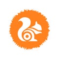 UC Browser logo. UC Browser is a web browser developed by UCWeb. UC Browser app . Kharkiv, Ukraine - October, 2020