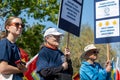 UC Davis Picnic day. 2023 parade featuring OLLI, Osher Lifelong Learning Institute