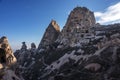 Uc hisar Cappadocia Royalty Free Stock Photo