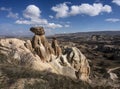 Uc hisar Cappadocia Royalty Free Stock Photo