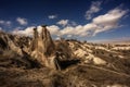 Uc hisar Cappadocia Royalty Free Stock Photo