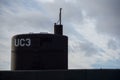 UC3 submarine in Copenhagen harbour