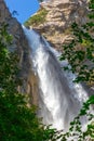 Uchan-su falls on mountain Ah-Petri in Crimea Royalty Free Stock Photo