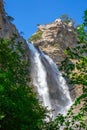 Uchan-su falls on mountain Ah-Petri Royalty Free Stock Photo