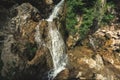 Uchan-su waterfall. Royalty Free Stock Photo