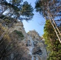 Uchan-su waterfall in spring, Crimea Royalty Free Stock Photo