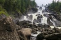 The Uchar waterfall on the Chulcha River, Altai, Russia