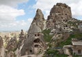 Uchisar Castle in Cappadocia