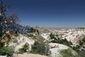 Uchisar Castle and Evil Eye Beads Tree in Cappadocia