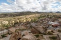 Uchisar Castle View Royalty Free Stock Photo