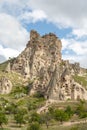 Uchisar Castle View Royalty Free Stock Photo