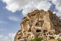 Uchisar,NUchisar Castle is placed in Uchisar village, on between Nevsehir and Goreme road. General view