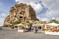 Uchisar,NUchisar Castle is placed in Uchisar village, on between Nevsehir and Goreme road. General view