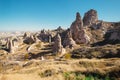 Uchisar town in Cappadocia. Turkey