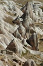 Uchisar view - Cappadocia Royalty Free Stock Photo
