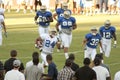 UCLA Football Scrimmage Royalty Free Stock Photo