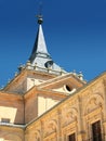 Ucles monastery in Cuenca province , Spain Royalty Free Stock Photo