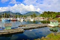 Ucluelet Harbour, Vancouver Island, BC, Canada Royalty Free Stock Photo