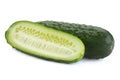 ÃÂ¡ucumber vegetable closeup Royalty Free Stock Photo