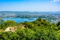 Udaipur aerial view Royalty Free Stock Photo