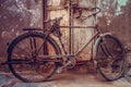 Time forgotten bike in the streets of udaipur, Rajasthan, India