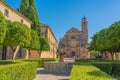 The Sacred Chapel of El Salvador and the Plaza de Vazquez de Molina, Ubeda, Jaen Province, Andalusia, Spain