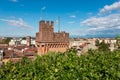 Udine - Aerial panoramic view of historic city of Udine, Friuli Venezia Giulia, Italy, Europe Royalty Free Stock Photo