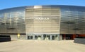 Dacia Arena signboard at the entrance of Friuli stadium, sports field of Udinese football club