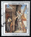 G.B. Tiepolo on an italian postage stamp