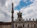 Udine - Scenic view of church of San Giacomo on Piazza Matteotti, Udine, Friuli Venezia Giulia Royalty Free Stock Photo