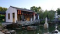 People walking around Beautiful Chinese traditional architecture of Thai-Chinese Cultural Centre the education museum