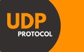 UDP Protocol, User Datagram Protocol Royalty Free Stock Photo