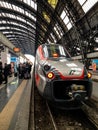 Freccia Argento high speed train in Milan Central Station