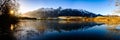 Uebeschisee and Stockhorn in the morning sun - Switzerland, Europe